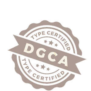 DGCA Type Certified Badge